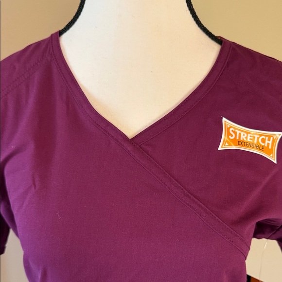 Scrubstar Scrubs Top Women's Purple Size XS - Picture 4 of 14